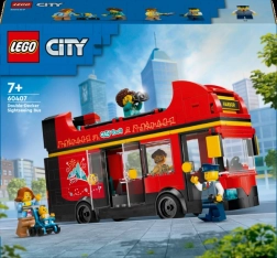 Lego City autobuz roșu etajat
