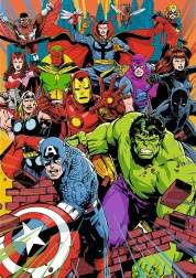 Puzzle Trefl Premium Plus Marvel: Eroii Marvel 1000 de piese
