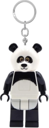 Breloc-cheie luminos cu minifigurină Lego panda