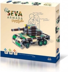 Set de construcție SEVA armată – vehicule de luptă, 436 de piese