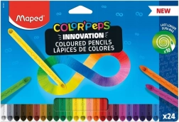 Creioane colorate Maped Color'Peps Infinity 24 buc