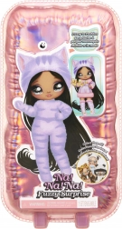 Na! Na! Na! Surprise Fuzzy Surprise păpușă la modă cu poșetă pufoasă 19 cm