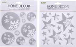 Decorațiuni pentru perete sau fereastră – Motive de Crăciun 22,9x18,5 cm