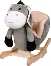 Măgăruș de pluș balansoar cu melodie PlayTo