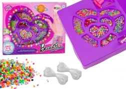 Mărgele pentru confecționarea bijuteriilor – set creativ colorat pentru brățări