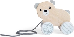 Ursuleț din lemn de tras BIGJIGS TOYS