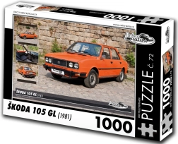 Puzzle Škoda 105 GL 1981 - 1000 de piese