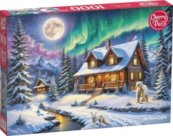 Cherry Pazzi puzzle Aurora boreală 1000 piese