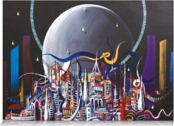 Puzzle Orașul Lunar 1000 de piese