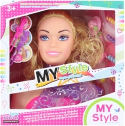 Cap de coafat cu accesorii pentru copii