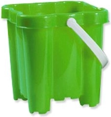 Androni găleată castel cu 4 turnuri 16 cm – Verde