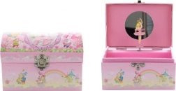 Cutie muzicală pentru bijuterii cu balerină