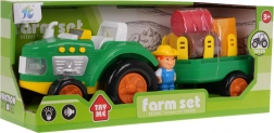 Set de joacă cu tractor și fermier