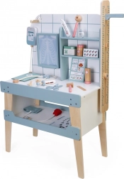 2Kids Toys spital din lemn – jucărie medicală cu accesorii și placă RX iluminată