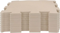 NIDO NIDO covoraș de joacă din spumă tip puzzle sandstone (9 piese)