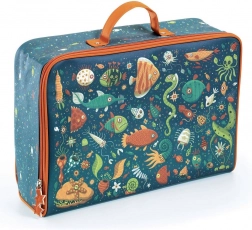 DJECO Geantă textilă pentru copii - pești