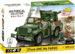 Model de cărămizi 37 mm GMC M6 Fargo