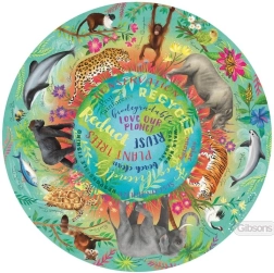 Puzzle rotund „Planeta B nu există”, 500 de piese – GIBSONS