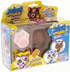 Pisicuță interactivă pentru baie Rózia – set bonus