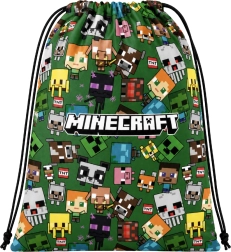 Săculeț/rucsac pentru copii Minecraft cu motiv Creeper
