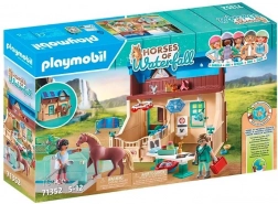 Set de figurine Horses Hipoterapie și cabinet veterinar