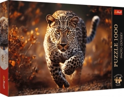 Puzzle Trefl Photo Odyssey: leopard sălbatic 1000 piese