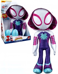 Jucărie de pluș interactivă MARVEL Ghost-Spider Spidey și prietenii lui uimitori 40 cm