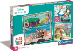 Clementoni puzzle Disney clasic 3x48 piese