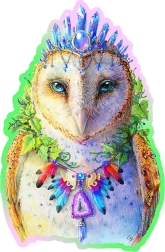 Puzzle din lemn Bufnița Frumoasă 150 piese