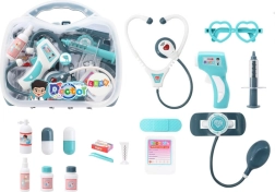 Set medical pentru micul doctor în valiză Luminează Sună albastru