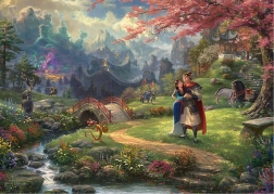 Puzzle SCHMIDT Mulan – Florile dragostei, 1000 piese
