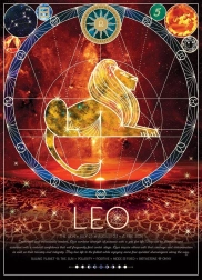 Puzzle COBBLE HILL Semnul zodiacului: Leu, 500 piese