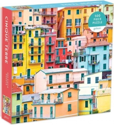 Puzzle Galison Salutări din Cinque Terre 500 piese