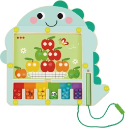 2Kids Toys Joc magnetic de sortare a culorilor cu dinozaur