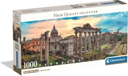 Clementoni puzzle panoramic Amurg peste Orașul Etern 1000 piese