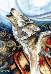 Puzzle Lupul care urlă 260 piese