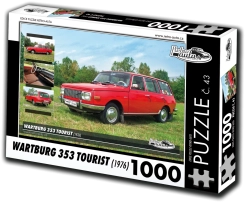 Puzzle Retro-auto Wartburg 353 Tourist (1976) – 1000 piese