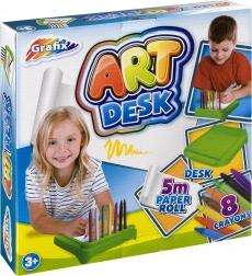 Masă de desen cu creioane cerate Grafix