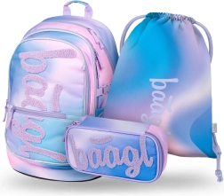 Set BAAGL Core Sky: Rucsac, Penar și Săculeț pentru Școlari