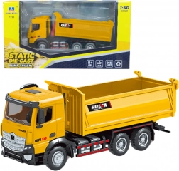 Basculantă metalică Huina galbenă 1:50