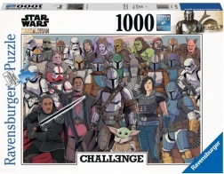 Puzzle Ravensburger Star Wars Mandalorian Provocare 1000 piese