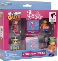 Cutie Deluxe cu figurine STUMBLE GUYS x BARBIE – 6 buc