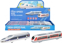 Trenuleț cu tragere înapoi 18 cm pentru copii de la 3 ani