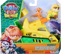 Patrula Cățelușilor: Dino Rescue – buldozerul lui Rubble cu figurine