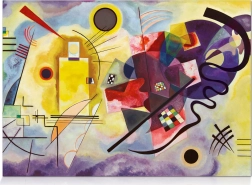 Puzzle STAR 1000 piese – galben, roșu și albastru