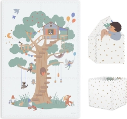 Saltea de joacă și căsuță Play&Go EEVAA Tiloo Treehouse