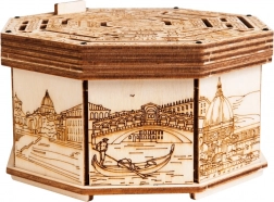 cutie puzzle din lemn EscapeWelt Secret Maze Box