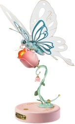 Fluture roz mecanic RoboTime