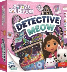 Detectiv Miau – joc cooperativ de observație Căsuța magică a lui Gabby de la Trefl