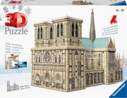 Ravensburger puzzle 3D Catedrala Notre-Dame din Paris, 349 piese
